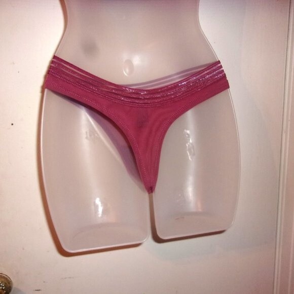 Youmita Deco Rose Large Semi-Sheer Bralette & Mesh Thong NWT - Picture 4 of 13